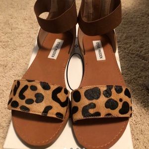 steve madden cheetah print sandals